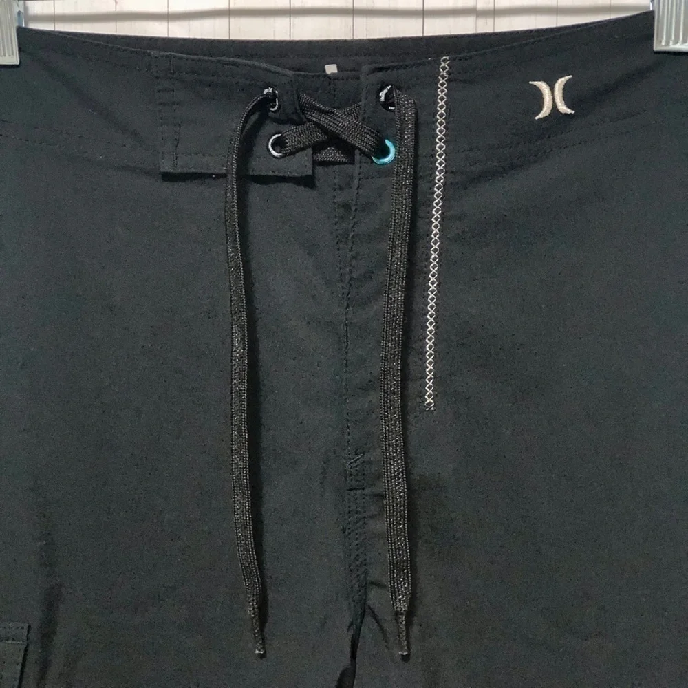 🎯Hurley Black Silver Phantom One & Only Board Shorts